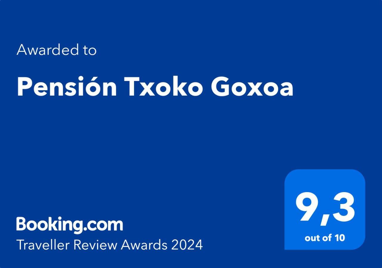 Pension Txoko Goxoa Ондаррібія Екстер'єр фото